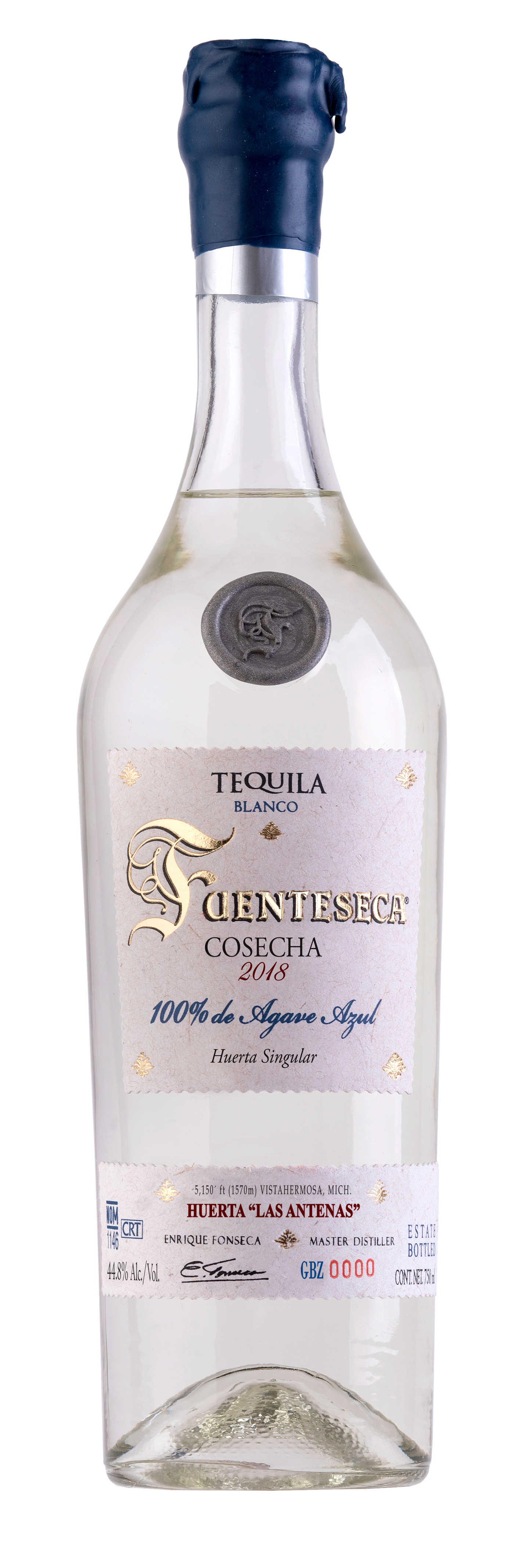 Fuenteseca Blanco Cosecha 2 Year Old Tequila