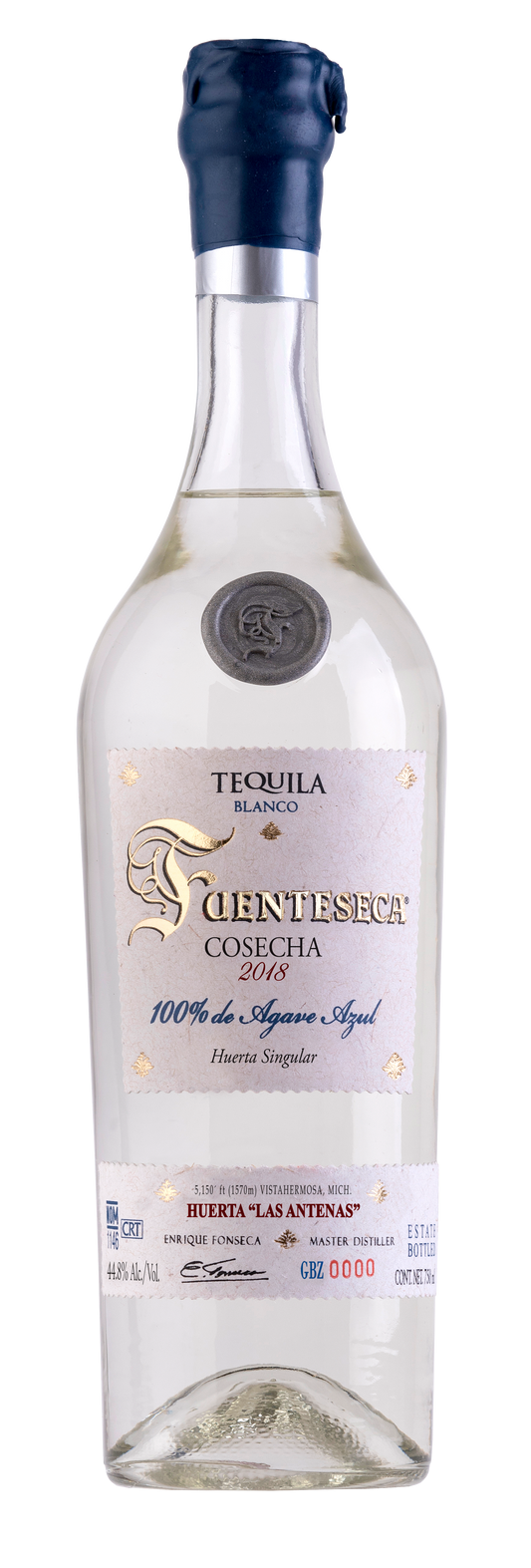 Fuenteseca Blanco Cosecha 2 Year Old Tequila