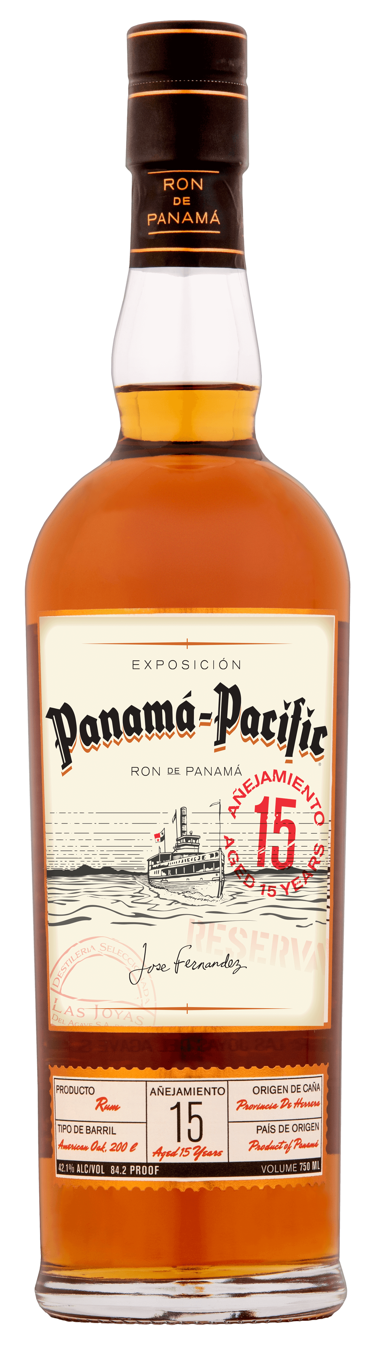 Panama Pacific 15 Year Old Reserva Rum