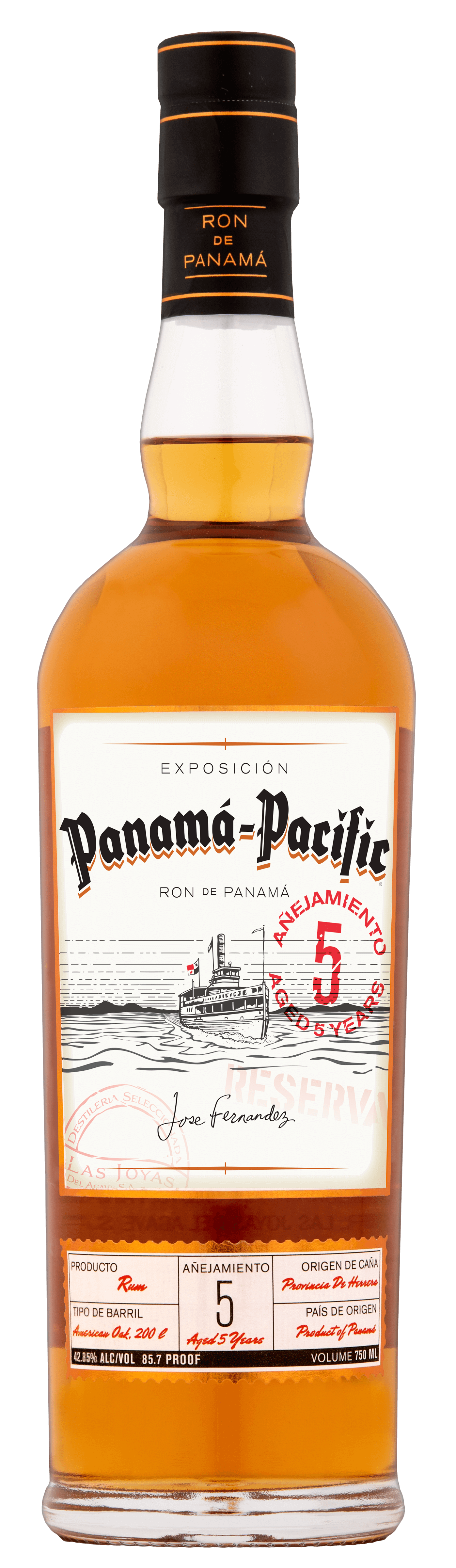 Panama Pacific 5 Year Old Reserva Rum