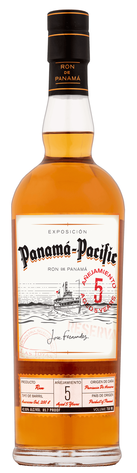 Panama Pacific 5 Year Old Reserva Rum