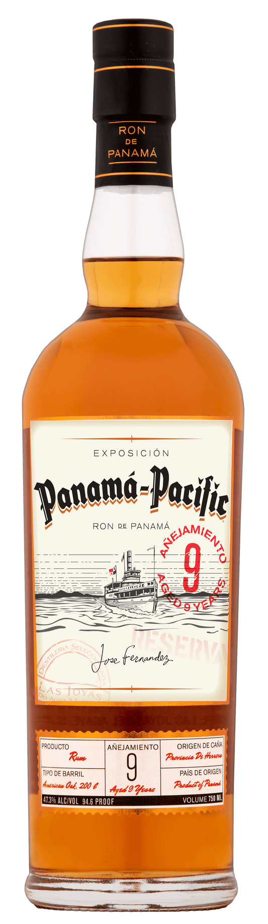 Panama Pacific 9 Year Old Reserva Rum