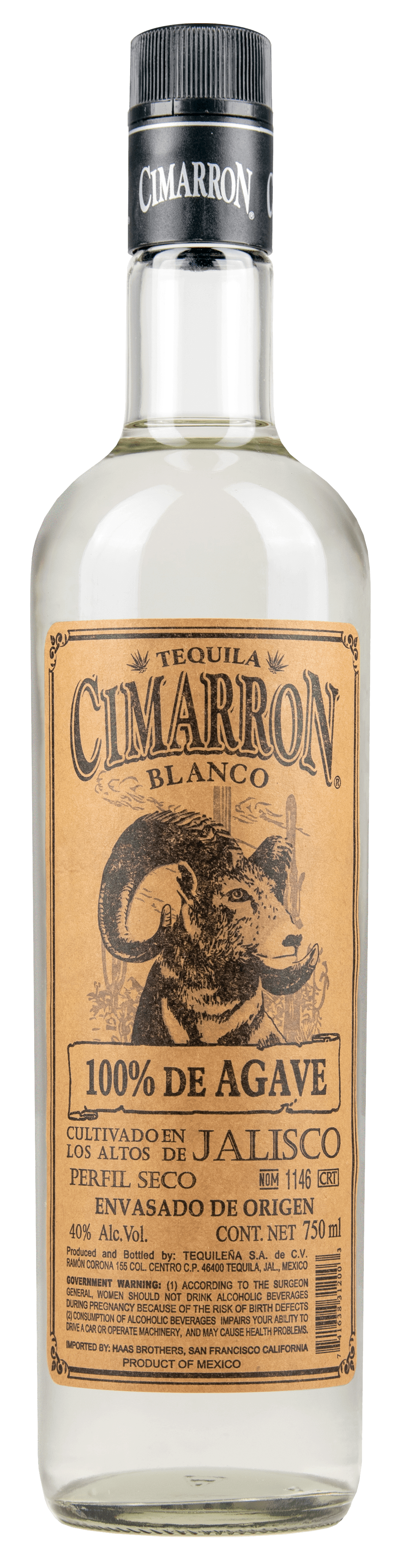 Cimarron Blanco Tequila