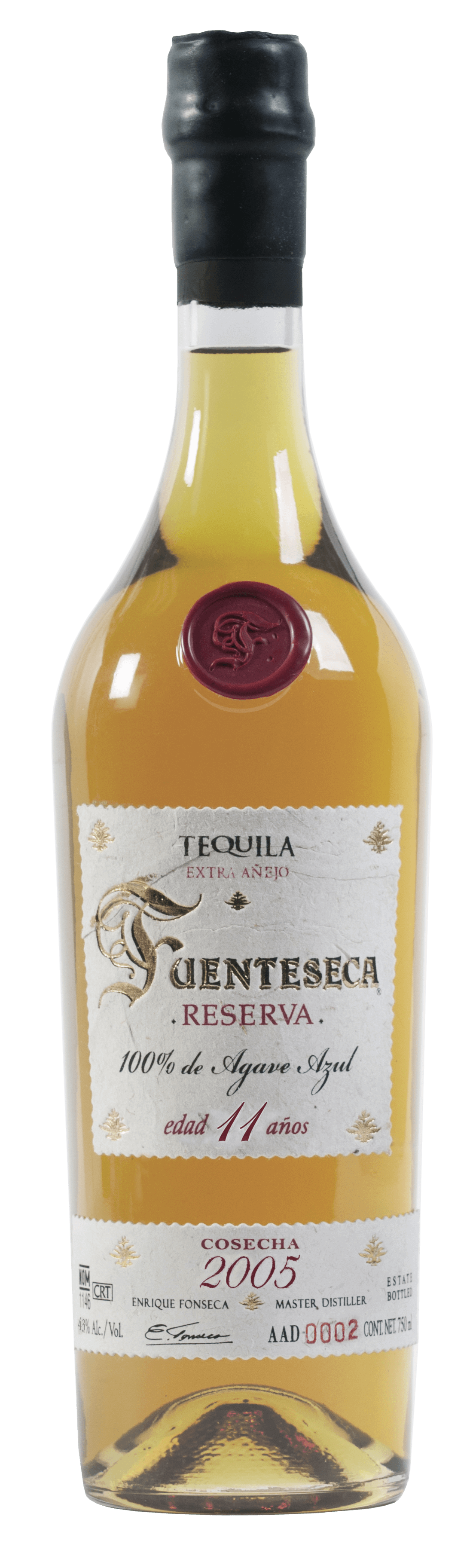 Fuenteseca Extra Añejo Reserva 11 Year Old Tequila