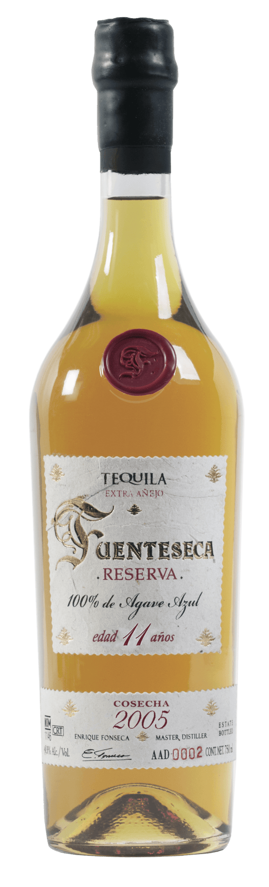 Fuenteseca Extra Añejo Reserva 11 Year Old Tequila