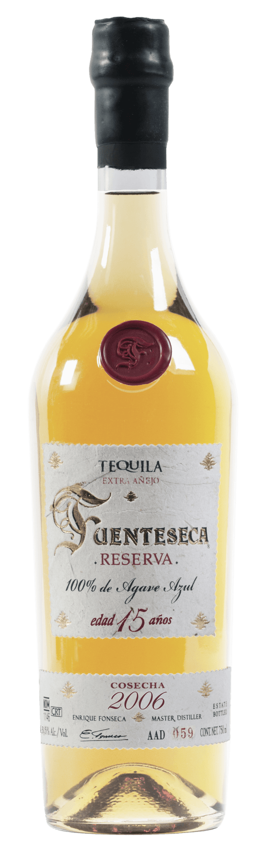 Fuenteseca Extra Añejo Reserva 15 Year Old Tequila