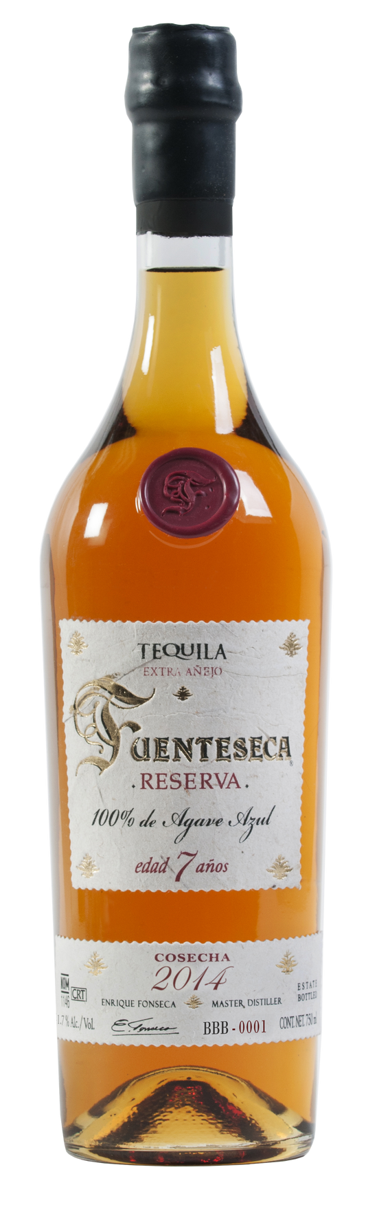 Fuenteseca Extra Añejo Reserva 7 Year Old Tequila